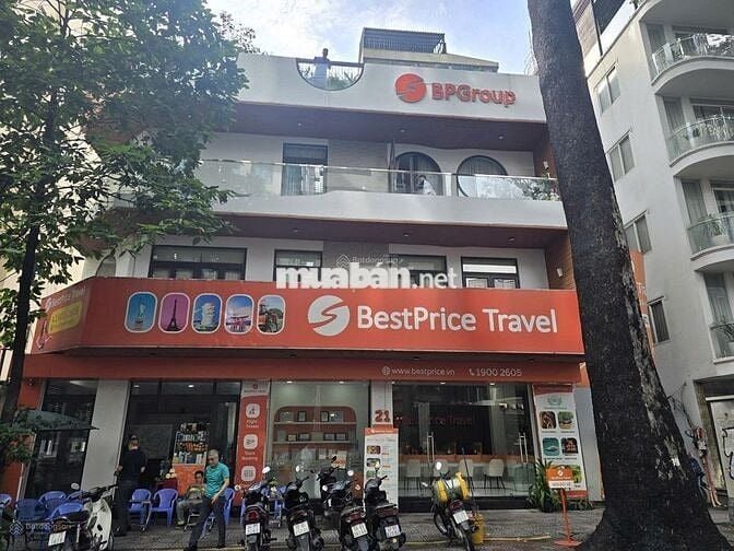 GÓC 2MT trung tâm Q1 Bùi Thị Xuân ngang 12m trệt 2 lầu trống suốt