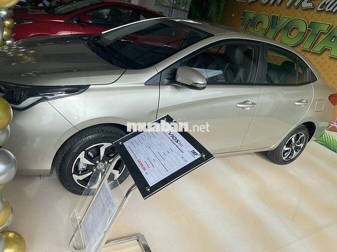 Toyota Vios 2025 E CVT giao ngay