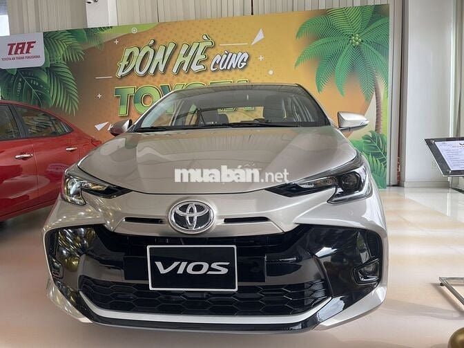 Toyota Vios 2025 E CVT giao ngay