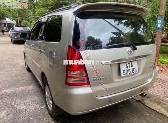 Toyota Innova G 2008 - 165 Triệu