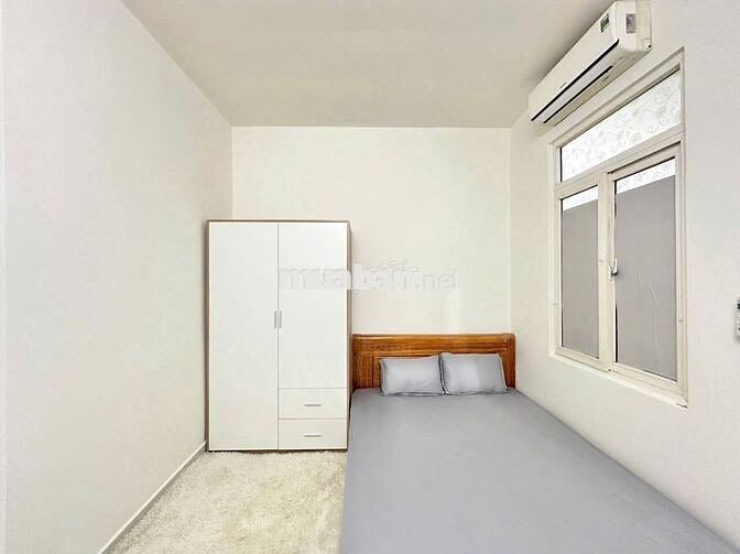 PHÒNG 20M2 ĐẦY ĐỦ NỘI THẤT, GẦN KHU CHẾ XUẤT, BÙI VĂN BA