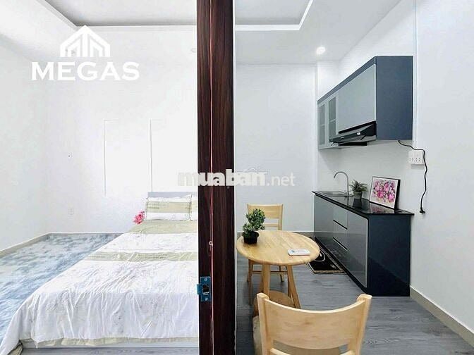 CHDV Studio Cho Thuê 1PN Tách Bếp Ban Công Thoáng Mát