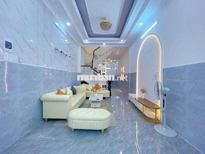 NHÀ 3 TẦNG MỚI ĐẸP, FULL NỘI THẤT, HXH. 68M2. GIÁ CHỈ 6,9 TỶ.