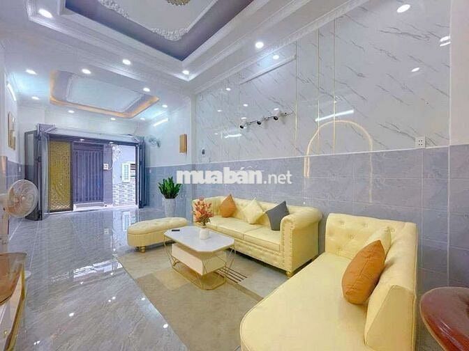 NHÀ 3 TẦNG MỚI ĐẸP, FULL NỘI THẤT, HXH. 68M2. GIÁ CHỈ 6,9 TỶ.