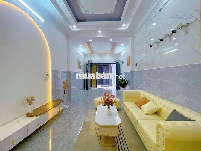 NHÀ 3 TẦNG MỚI ĐẸP, FULL NỘI THẤT, HXH. 68M2. GIÁ CHỈ 6,9 TỶ.