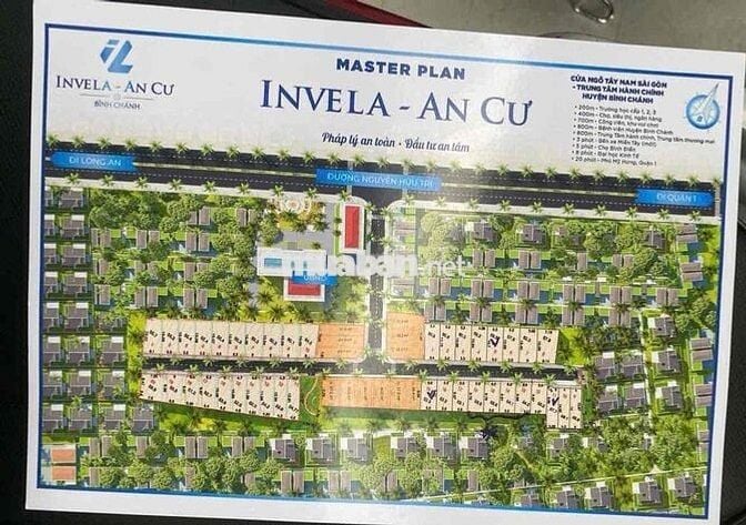 Bán đất vị trí trung tâm Tân Túc