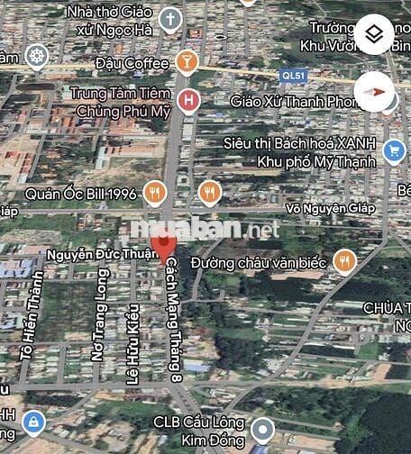 ĐẤT TĐC 44HA PHÚ MỸ - MẶT TIỀN CÁCH MẠNG THÁNG TÁM