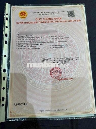 Nhà phố liền kề gần ga Metro sổ hồng liền tay chỉ 2ty1