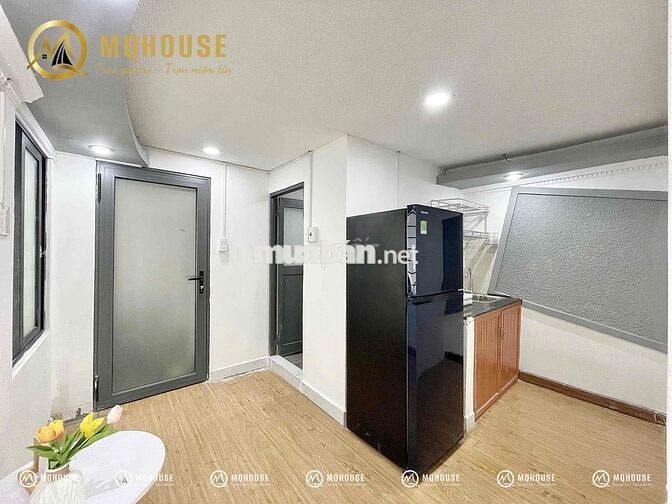 🔥Căn Hộ 1Phòng Ngủ + 1 Phòng Khách, Cửa Sổ Trời Thoáng - Ngay CMT8