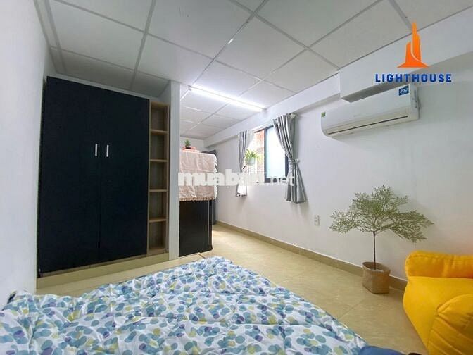 STUDIO CỬA SỔ FULL NỘI THẤT NGAY QUANG TRUNG - GẦN CHỢ HẠNH THÔNG TÂY