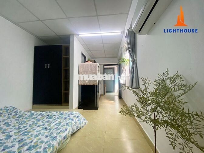 STUDIO CỬA SỔ FULL NỘI THẤT NGAY QUANG TRUNG - GẦN CHỢ HẠNH THÔNG TÂY