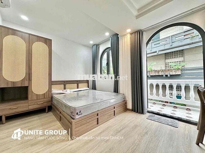 Căn hộ 1PN mới 40m2 ban công thoáng ở Cẩm Bá Thước quận Bình Thạnh