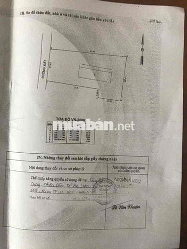 Đất gần ngã ba cây điệp, P Tân Đông Hiệp, TP Dĩ An.