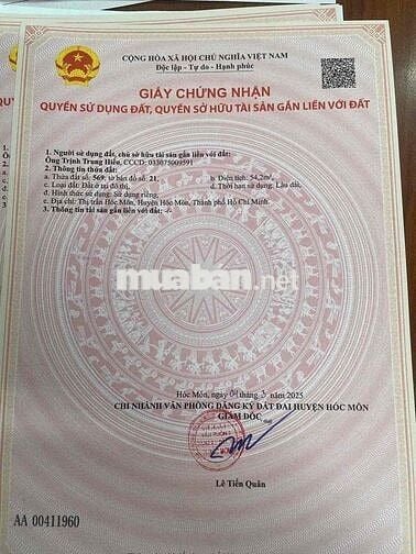 Cần bán gấp lô đất 1/ Lý Thường Kiệt đường 8m thông