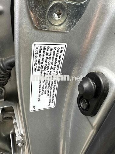 Toyota Fortuner 2016 2.7V 4X2 AT - 7c tự động đẹp