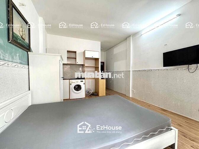 Cho thuê căn hộ mini bancol full nội thất có máy giặt riêng gần BKU