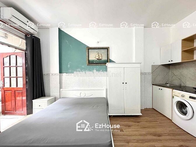 Cho thuê căn hộ mini bancol full nội thất có máy giặt riêng gần BKU