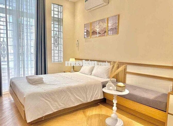 Căn Hộ 1PN Ban Công 40m2 New 100% - Máy Giặt Riêng - Bờ Kè Trường Sa