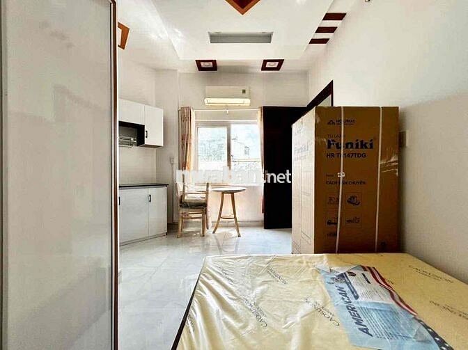 ✨CỰC PHẨM CĂN HỘ STUDIO SIÊU RỘNG BAN CÔNG FULL NEW
