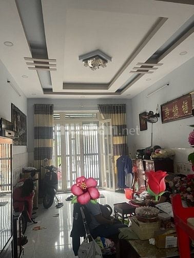 Bán nhà Mặt Tiền gần chợ Gò xoài - 100m2 sàn - 3ty7