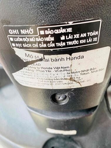 Honda Lead Fi 2011 Bstp Đá chống tắt máy