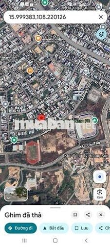 Bán Đất sổ đỏ 135,6m² đường 7m5 Lư Giang Hòa Xuân đặc biệt ngang 6,36m