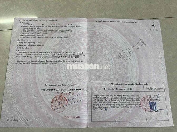 🧧 BÁN 3 LÔ LIỀN KỀ : BÙI THIỆN NGỘ ( 7,5M )