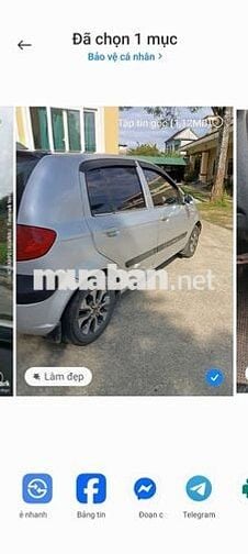 Hyundai Getz 2010 Bạc