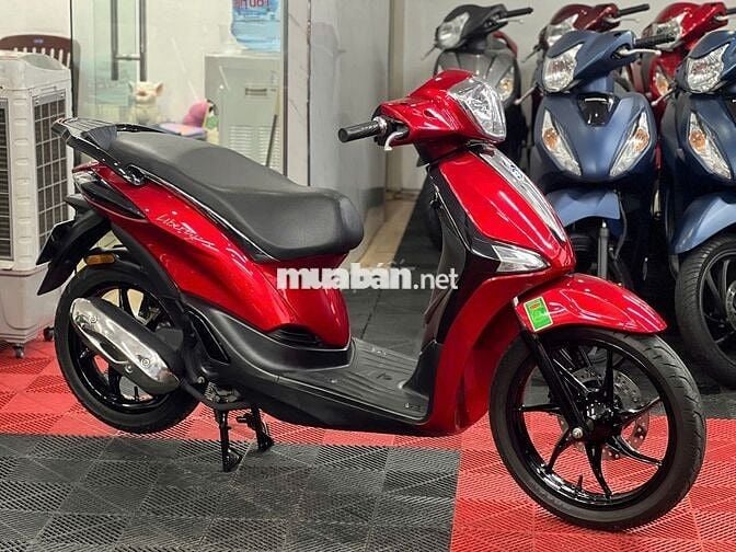 💥Piaggio Liberty 50cc Đỏ-Sporty ko cần bằng lái