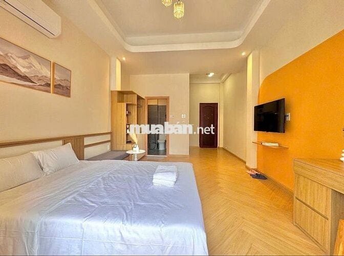 Cho thuê căn hộ Phú Nhuận_Nhà Mới_Ngay Q3_Bờ kè_Máy giặt riêng