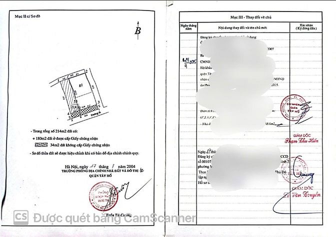 Cần tiền trả nợ gấp bán rẻ nhà Tây Hồ, oto vào tận cửa, mặt tiền 8m