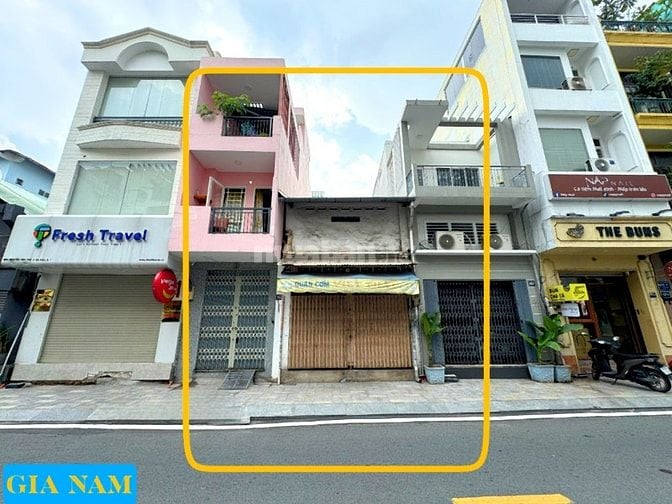 BÁN NHÀ MẶT TIỀN : 165 ĐƯỜNG NGUYỄN VĂN THỦ - P. ĐA KAO - Q. 1 - TPHCM