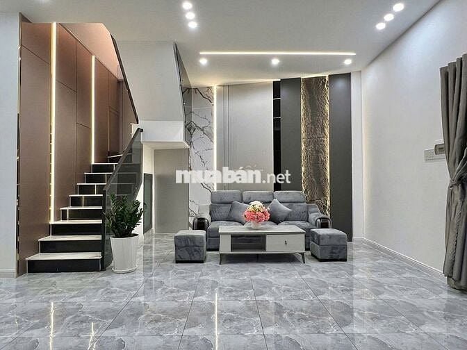 Bán nhà góc 2 mặt tiền full nội thất hẻm 115 gần chợ an thới 3,09 tỷ