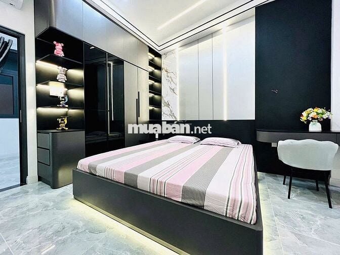 Bán nhà góc 2 mặt tiền full nội thất hẻm 115 gần chợ an thới 3,09 tỷ