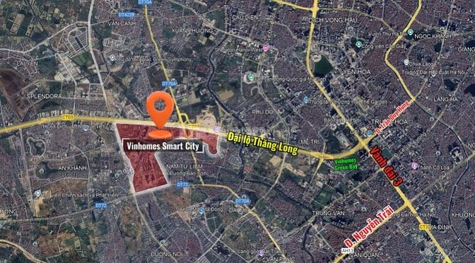 nằm tại dự án vihoms smart city . tại tòa S105