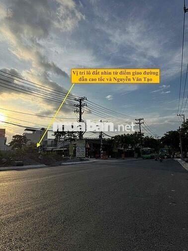 Chính chủ bán đất mặt tiền hẻm 154 Nguyễn Văn Tạo trục chính, Nhà Bè