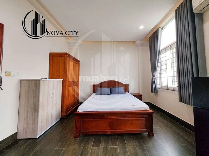 Ban công view đẹp Decor xinh Full nội thất Tòa nhà có thang máy