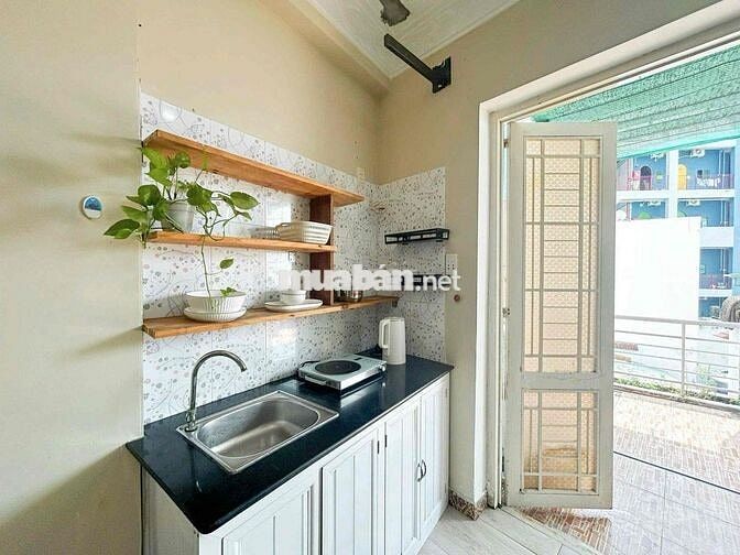 ✅PHÒNG TRỌ BAN CÔNG 35m2 FULL NT NGAY KHU PHAN XÍCH LONG_GIÁP Q1