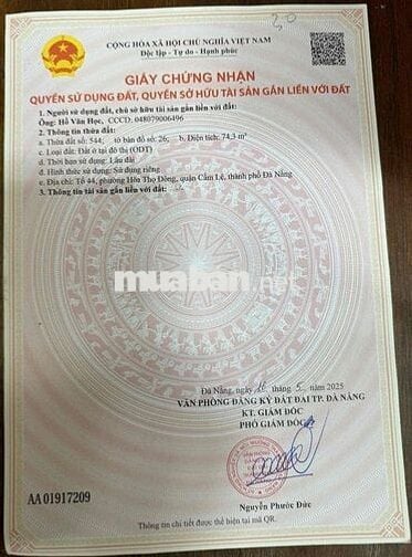 bán lô đất 2 Mt đường Bình Thái 4  chỉ 3ty6 bằng đất kiệt