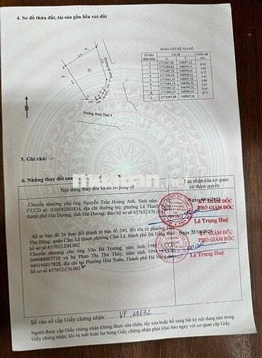 bán lô đất 2 Mt đường Bình Thái 4  chỉ 3ty6 bằng đất kiệt