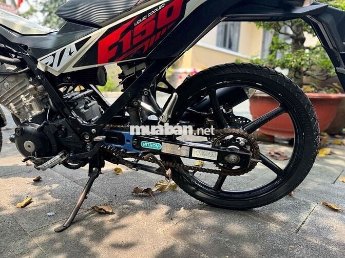Satria F150 đời 2020 trắng đỏ đen