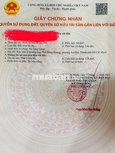 Nhà Phố Đả hoàn công Phú Hồng Khang