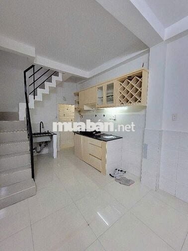 Nhà hẻm ba gác 45.4m2, 2 phòng ngủ, đường Vạn Kiếp, Q. Bình Thạnh