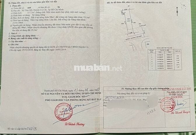 🔥 Bán gấp đất đường Trương Thị Kiện – 117m² thổ cư, giá chỉ 1,2 tỷ TL