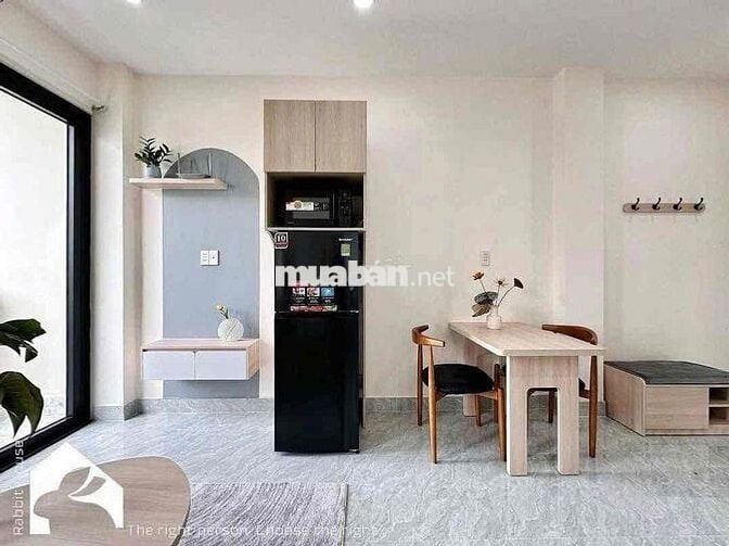 Cho thuê căn hộ quận 3 Lê Văn Sỹ full nội thất cửa sổ thoáng mát