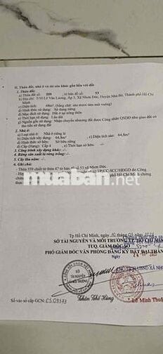 SỔ RIÊNG 6X12 LÊ VĂN LƯƠNG 2 MẶT TIỀN SÂN 4M CÁCH LVL 100M