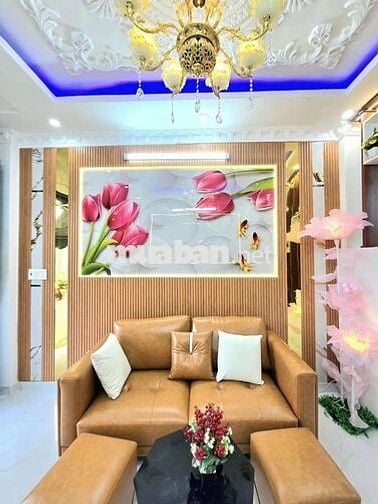 Nhà đẹp vào ở liền có sổ hồng đồng sở hữu đường trước nhà 6 m