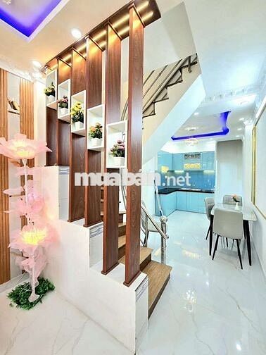 Nhà đẹp vào ở liền có sổ hồng đồng sở hữu đường trước nhà 6 m