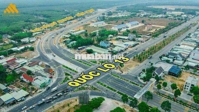 Bán Đất Sổ Riêng 117,5m2 Thổ Cư Hết Bên Trung Tâm Hành Chính Bàu Bàng