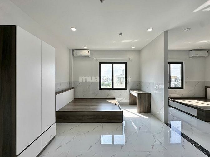 Phòng cao cấp 25m², có ban công view sông, gần Vincom Gò Vấp